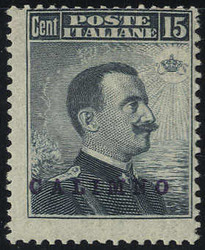 1945, Calino, 7 val. (U. + S. 1-7 / 100,-)