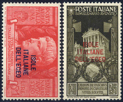 1938, Augusto, 15 val. (U. + S. 99-A51 / 220,-)