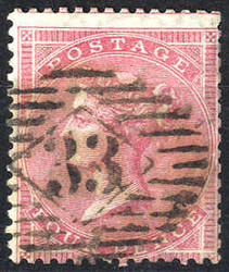 1857, 4 P., WZ 4Z (U. 18 - SG 66)