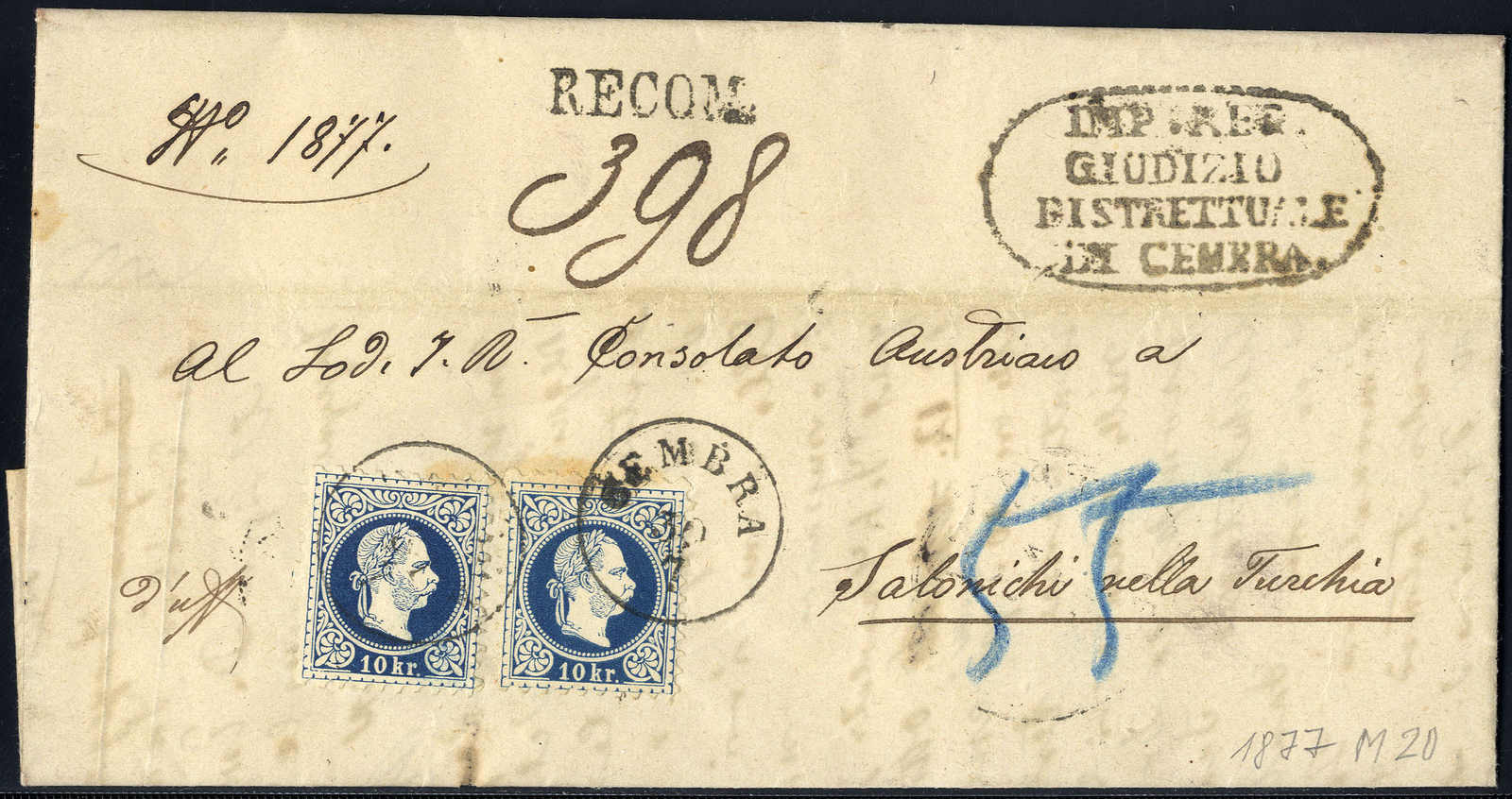 Lot 1818 - europe Austria Cancellations Tyrol -  Viennafil Auktionen 63rd LIVE AUCTION