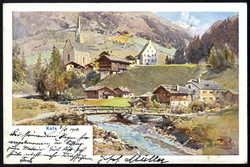 1910, "Kals", Karte vom 3.8.1910 mit ANK 142 frankiertAutomatically ...