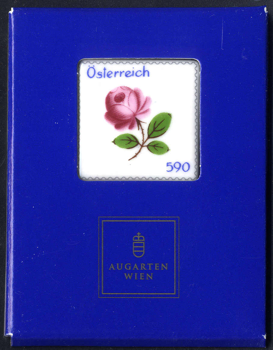 2014, Augarten Wien, Porzellanmarke, Nominale 5,90 &euro; (ANK ...