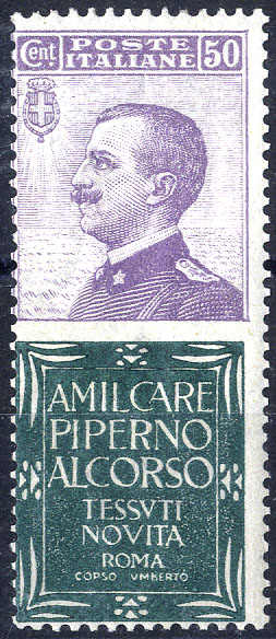 Lot 768 - europe Italian Reign Advertising Combination -  Viennafil Auktionen 63rd LIVE AUCTION