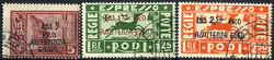 1943, Pro Assistenza Egeo, serie completa 10 valori, alti valori firm ...