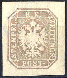 4745062: Austria Newspaper Stamp 1861