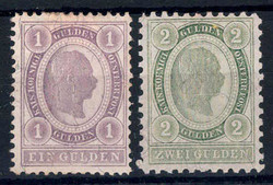 1891/96, Kaiserkopf, 6 Werte, ungebraucht (ANK 63-68 / 110 ...