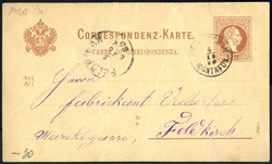 4745340: Österreich Abstempelungen Vorarlberg