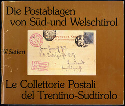 Seifert Walter, die Postablagen von Süd- und Welschtirol, gute ...