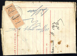 1944, doppio foglio del Anagrafe bestiame bovino del Comune di ...