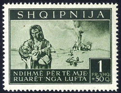 1943, Occ. tedesca, 7 val. (S. 15-21) 125,-