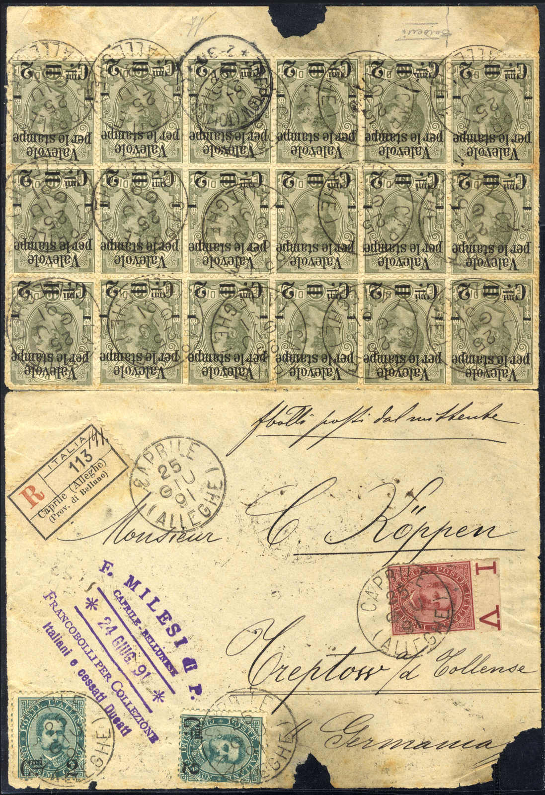 Lot 588 - europe Italian Kingdom -  Viennafil Auktionen 63rd LIVE AUCTION