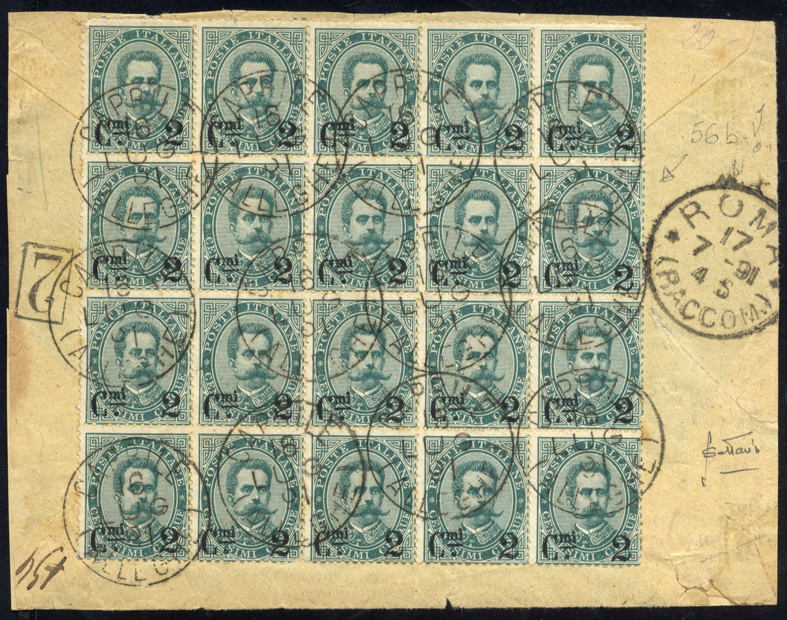 Lot 589 - europe Italian Kingdom -  Viennafil Auktionen 63rd LIVE AUCTION