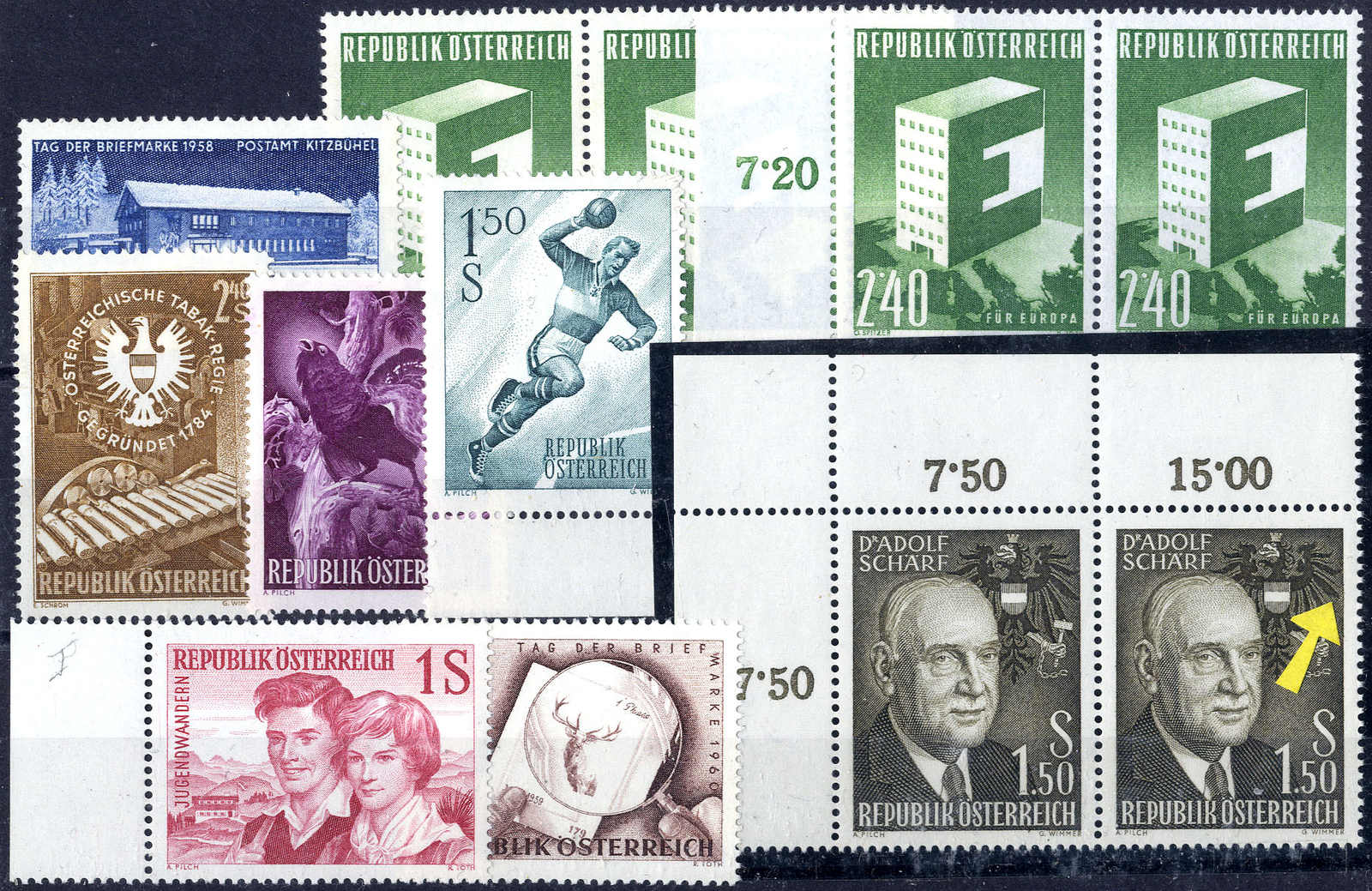 Lot 2528 - europe Austria 2nd. Republic - Viennafil Auktionen 63rd LIVE AUCTION Lot 2528 - europe Austria 2nd. Republic - Viennafil Auktionen 63rd LIVE AUCTION