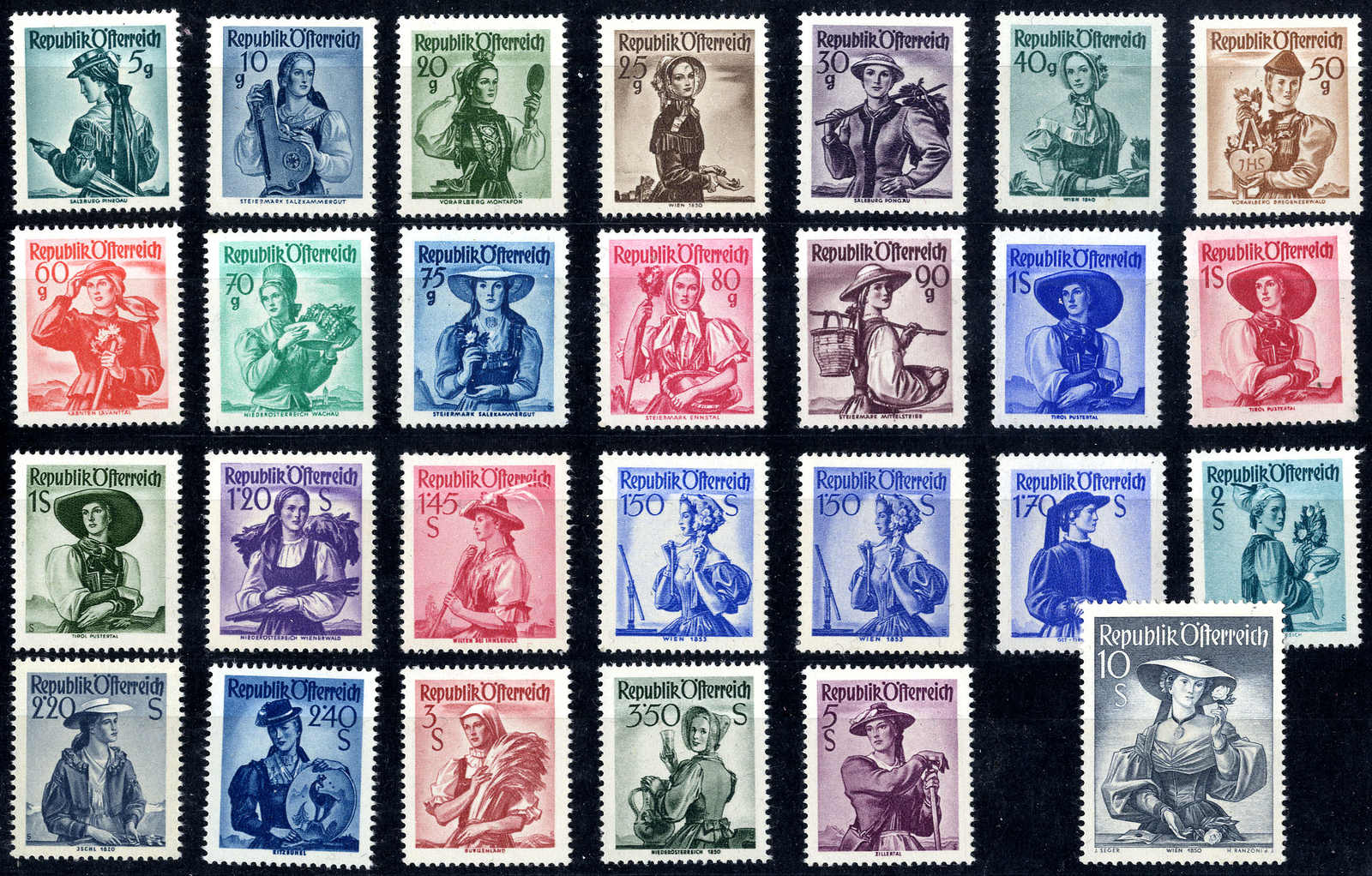 Lot 2435 - europe Austria 2nd. Republic - Viennafil Auktionen 63rd LIVE AUCTION Lot 2435 - europe Austria 2nd. Republic - Viennafil Auktionen 63rd LIVE AUCTION