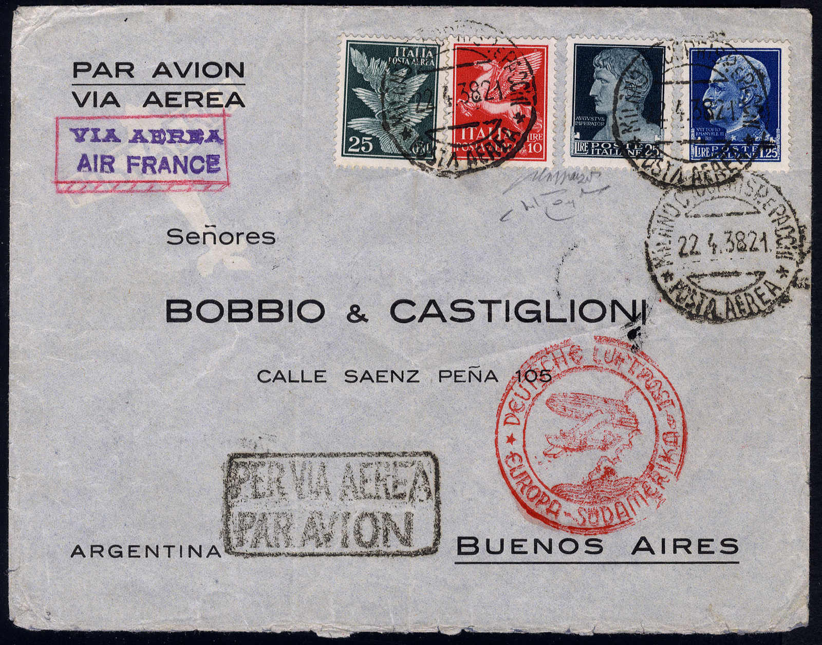 Lot 664 - europe Italian Kingdom -  Viennafil Auktionen Auction #66 Worldwide Mail Auction: Italy, Austria, Germany, Europe and Overseas