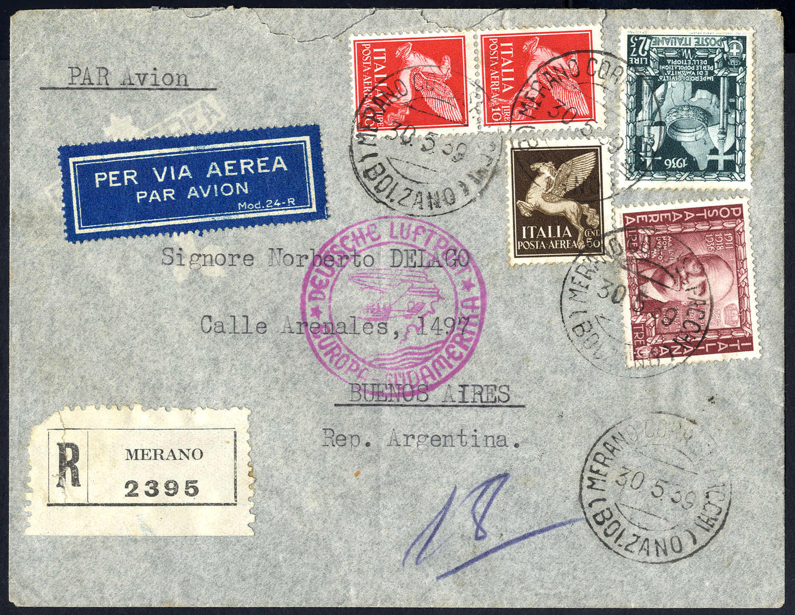 Lot 675 - europe Italian Kingdom -  Viennafil Auktionen Auction #66 Worldwide Mail Auction: Italy, Austria, Germany, Europe and Overseas