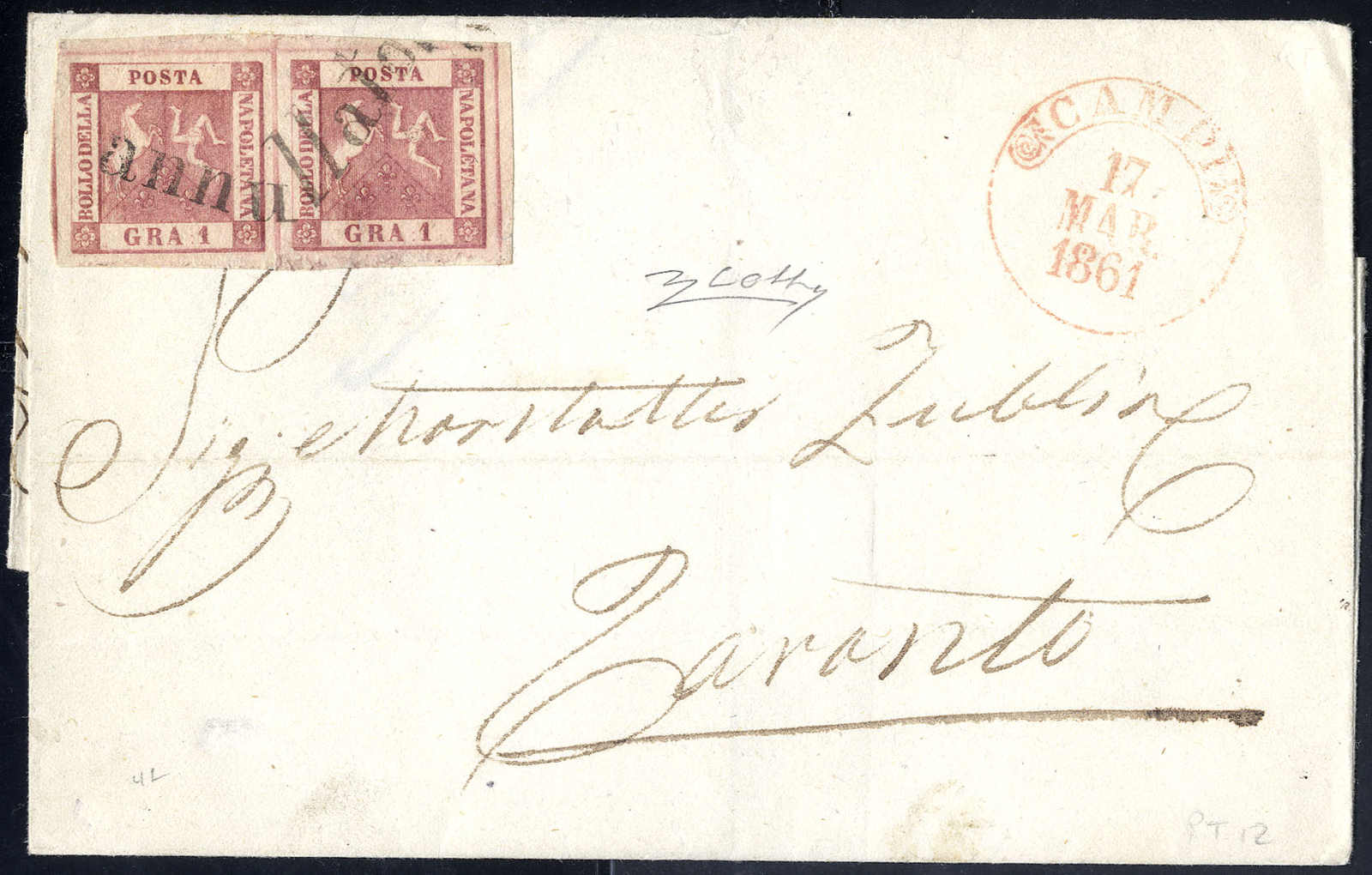 Lot 71 - europe early states naples -  Viennafil Auktionen 63rd LIVE AUCTION