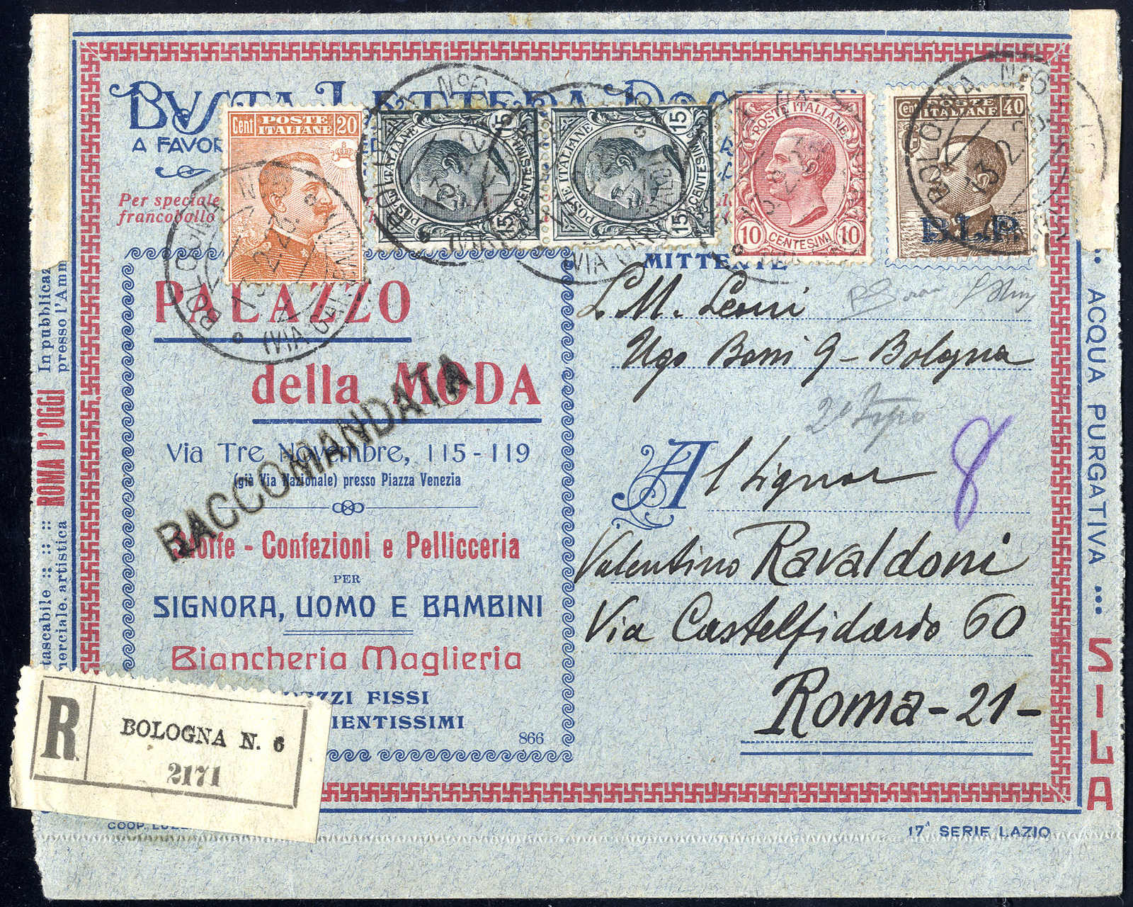 Lot 757 - europe Italian Reign B.L.P. -  Viennafil Auktionen 63rd LIVE AUCTION