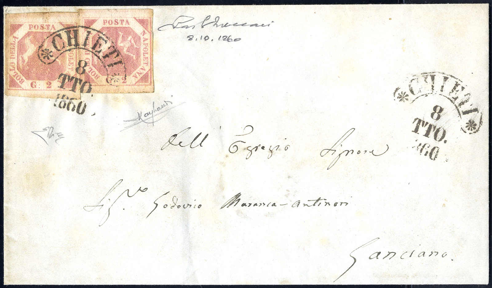 Lot 49 - europe early states naples -  Viennafil Auktionen Auction #69 Worldwide Mail Auction: Italy, Austria, Germany, Europe and Overseas