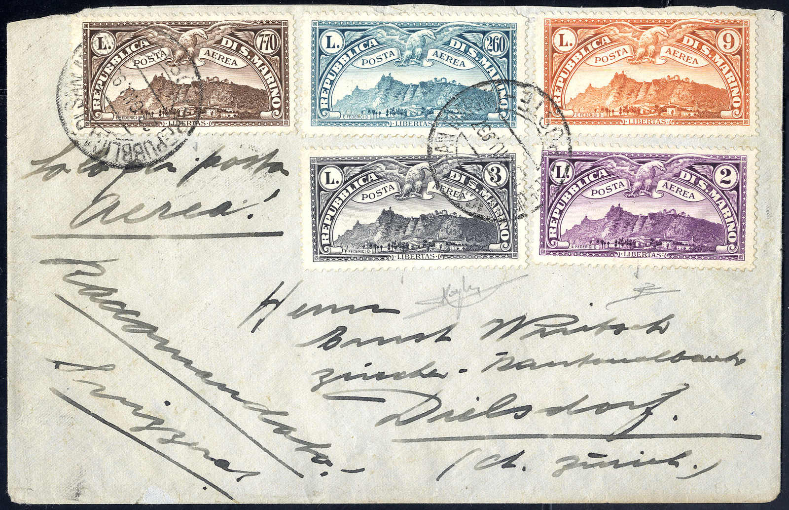 Lot 1254 - europe San Marino - Viennafil Auktionen 63rd LIVE AUCTION Lot 1254 - europe San Marino - Viennafil Auktionen 63rd LIVE AUCTION