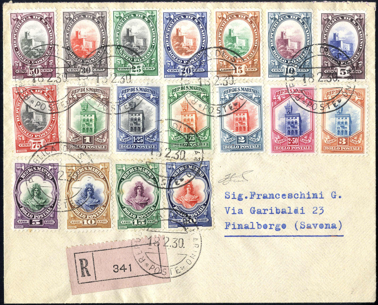 Lot 1246 - europe San Marino - Viennafil Auktionen 63rd LIVE AUCTION Lot 1246 - europe San Marino - Viennafil Auktionen 63rd LIVE AUCTION