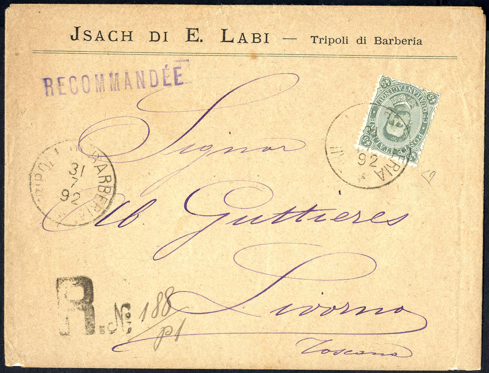 Lot 1162 - europe Italian Post Levant Tripoli of Barbary - Viennafil Auktionen 63rd LIVE AUCTION Lot 1162 - europe Italian Post Levant Tripoli of Barbary - Viennafil Auktionen 63rd LIVE AUCTION