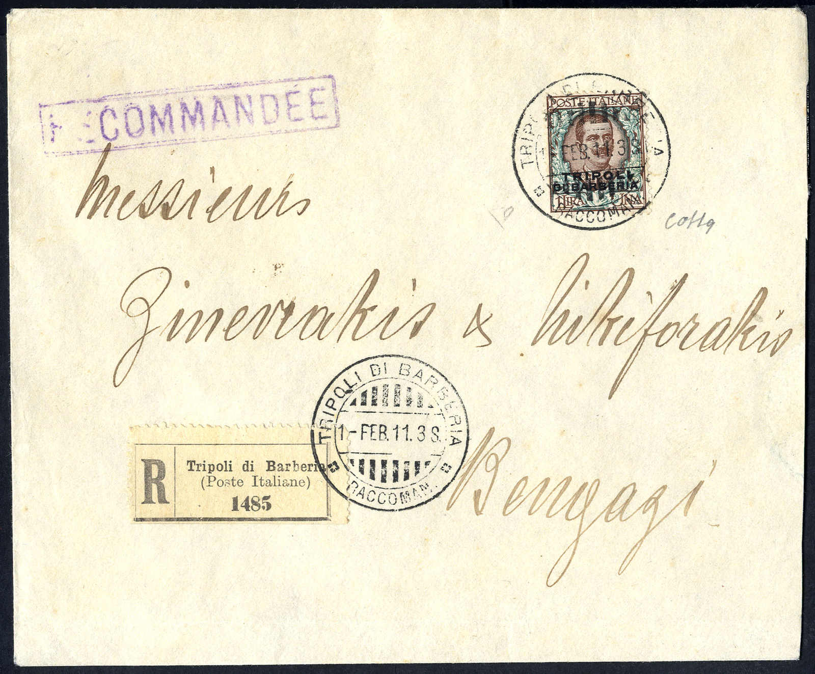 Lot 1168 - europe Italian Post Levant Tripoli of Barbary - Viennafil Auktionen 63rd LIVE AUCTION Lot 1168 - europe Italian Post Levant Tripoli of Barbary - Viennafil Auktionen 63rd LIVE AUCTION