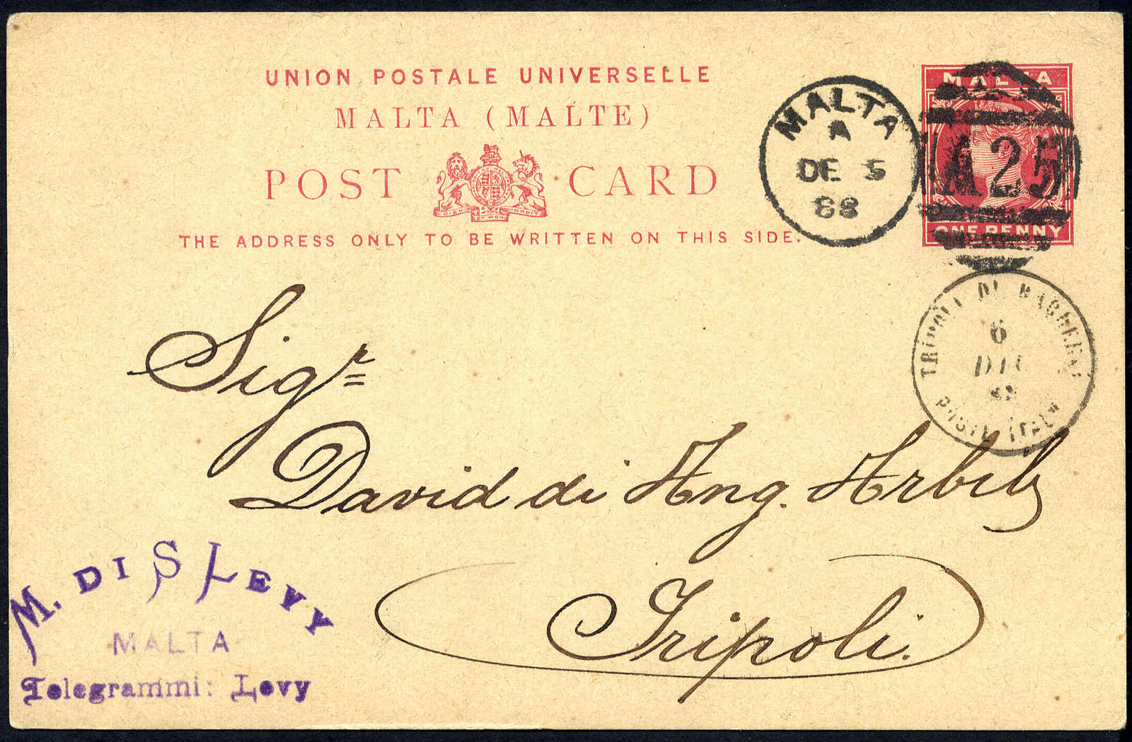 Lot 1160 - europe Italian Post Levant Tripoli of Barbary - Viennafil Auktionen 63rd LIVE AUCTION Lot 1160 - europe Italian Post Levant Tripoli of Barbary - Viennafil Auktionen 63rd LIVE AUCTION