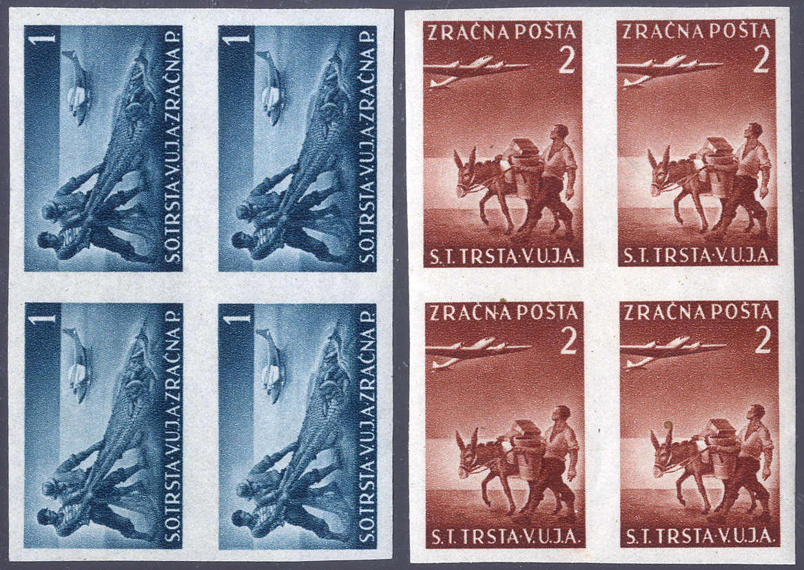 Lot 956 - europe trieste zone b -  Viennafil Auktionen Auction #69 Worldwide Mail Auction: Italy, Austria, Germany, Europe and Overseas