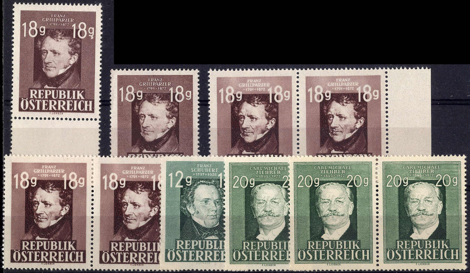 Lot 2422 - europe Austria 2nd. Republic -  Viennafil Auktionen 63rd LIVE AUCTION