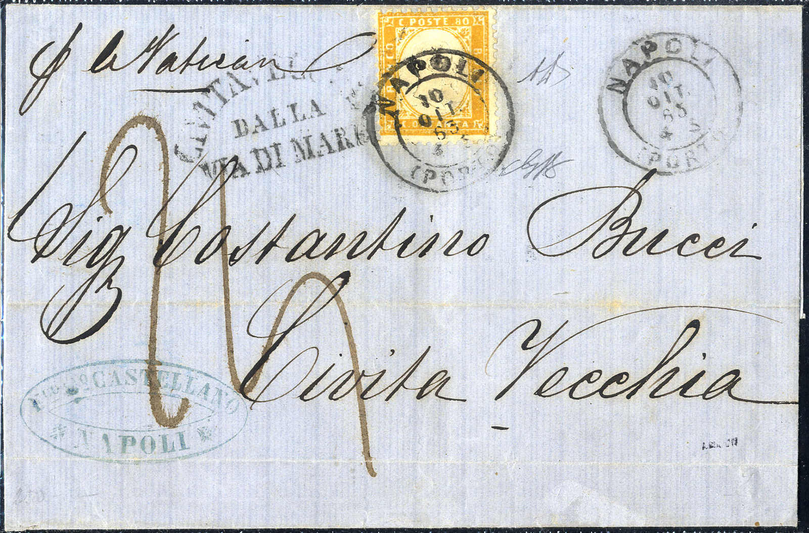 Lot 469 - europe Italian Kingdom -  Viennafil Auktionen Auction #66 Worldwide Mail Auction: Italy, Austria, Germany, Europe and Overseas