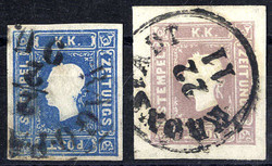 4745057: Österreich Zeitungsmarke 1858/59 - Zeitungsmarken