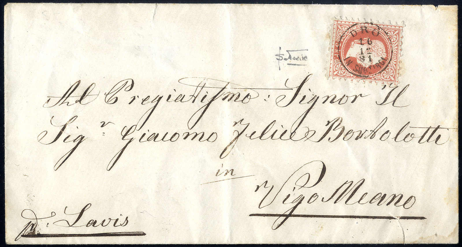 Lot 1820 - europe Austria Cancellations Tyrol -  Viennafil Auktionen 63rd LIVE AUCTION