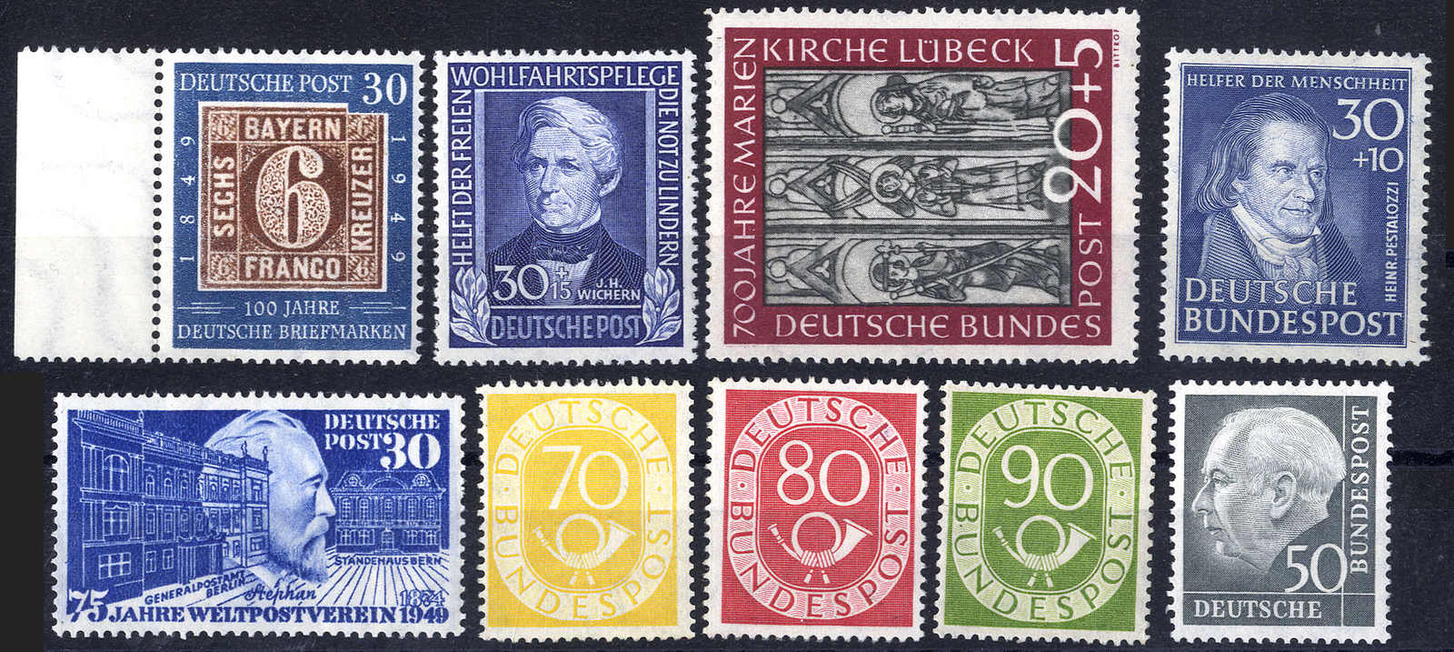 Lot 3757 - germany german federal republic - Viennafil Auktionen 63rd LIVE AUCTION Lot 3757 - germany german federal republic - Viennafil Auktionen 63rd LIVE AUCTION