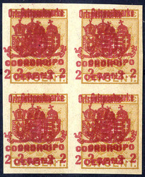 4805: Österreich Feldpost Italien örtliche Zustellmarken