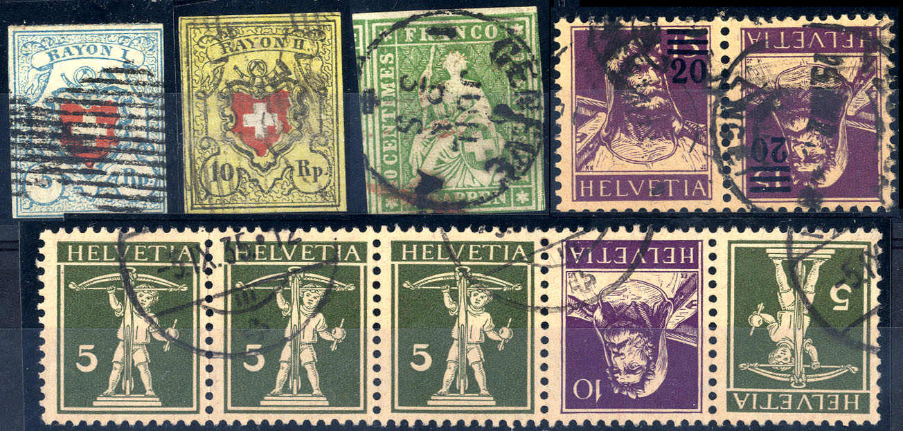 Stamp Auction STAMPS EUROPE SWITZERLAND STAMPS Stamp Auction