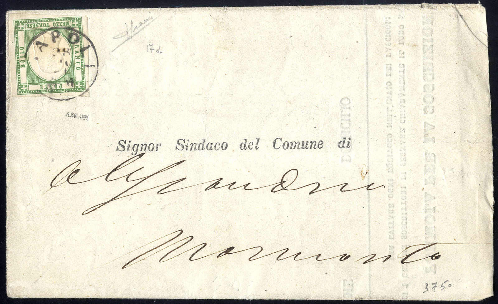 Lot 36 - europe early states naples -  Viennafil Auktionen Auction #69 Worldwide Mail Auction: Italy, Austria, Germany, Europe and Overseas