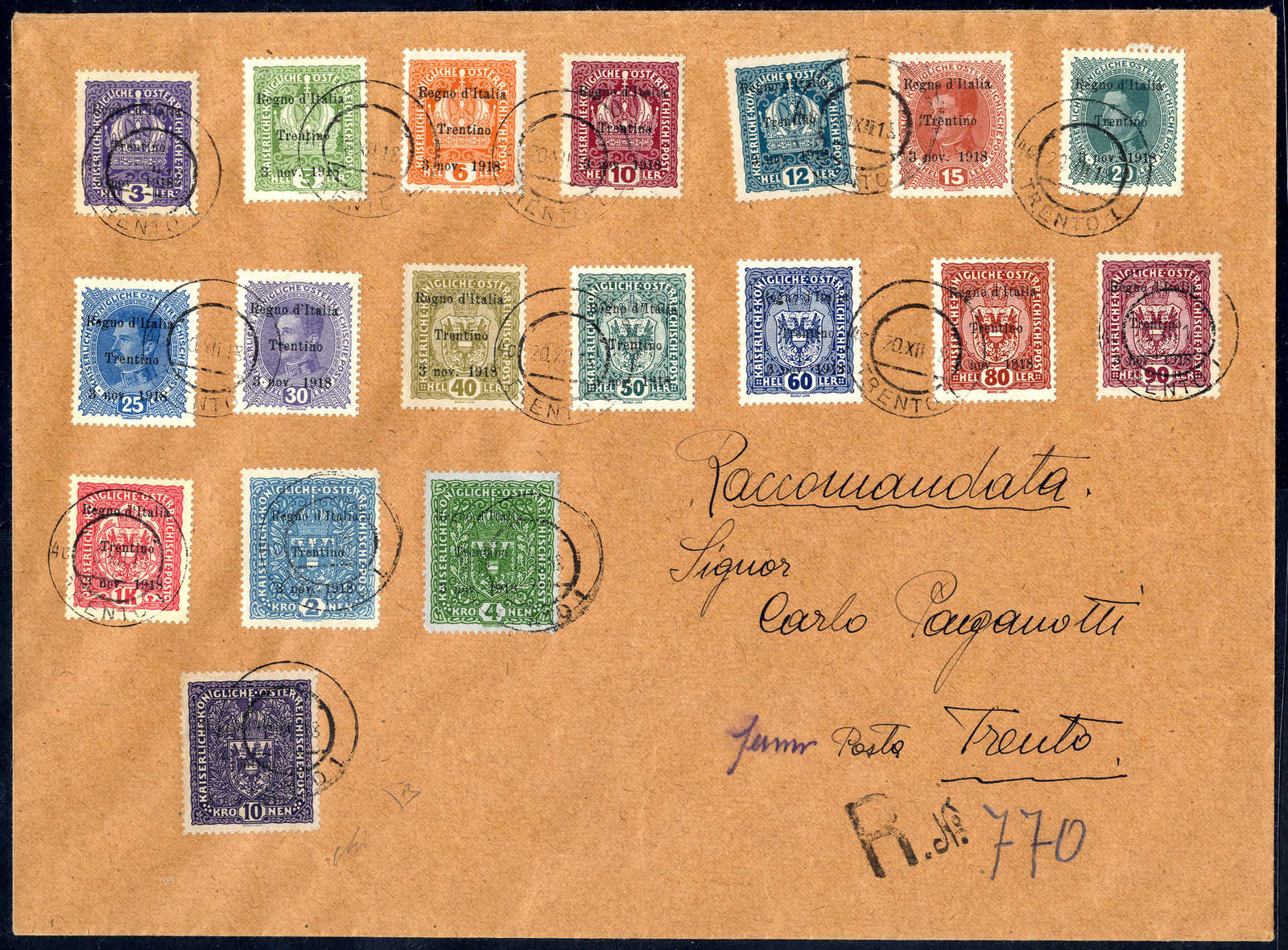 Lot 1060 - europe Italian Occuaption of Dalmatia -  Viennafil Auktionen 63rd LIVE AUCTION