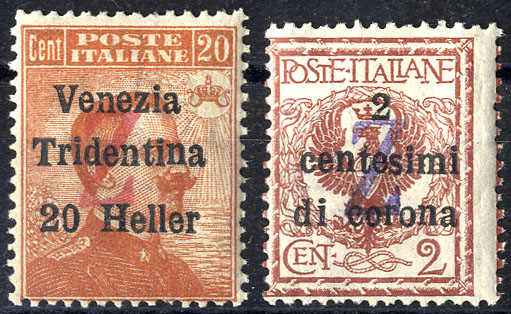 Lot 981 - europe italian occupation trentino -  Viennafil Auktionen 63rd LIVE AUCTION