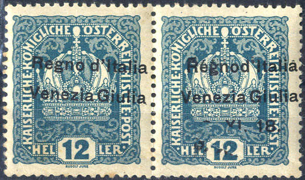 Lot 1037 - europe Italian Occupation Julisch Venetien -  Viennafil Auktionen Auction #66 Worldwide Mail Auction: Italy, Austria, Germany, Europe and Overseas