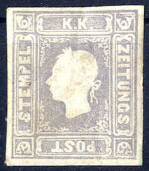 4745057: Österreich Zeitungsmarke 1858/59