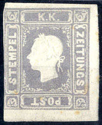 4745057: Österreich Zeitungsmarke 1858/59