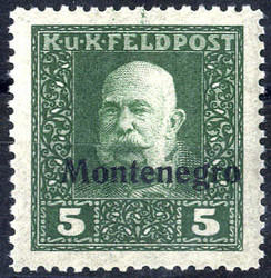 4810: Österreich Feldpost Montenegro