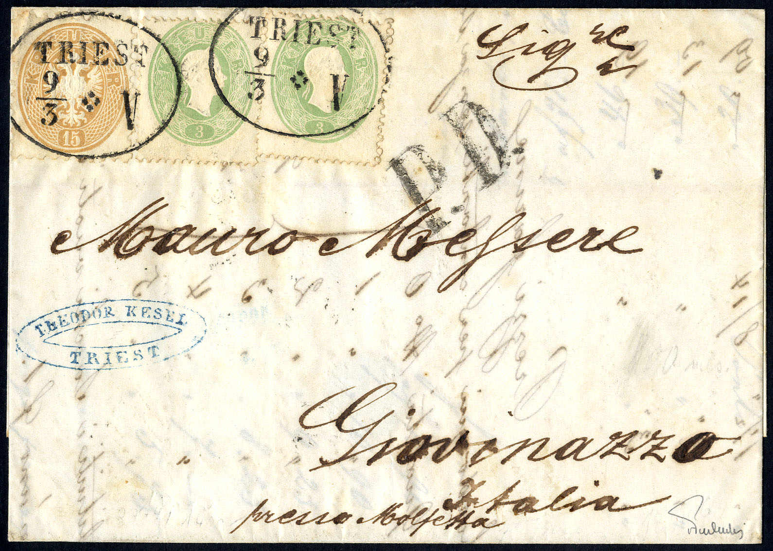 Lot 2253 - europe Austria 1863/64 Issue - Viennafil Auktionen Auction #66 Worldwide Mail Auction: Italy, Austria, Germany, Europe and Overseas Lot 2253 - europe Austria 1863/64 Issue - Viennafil Auktionen Auction #66 Worldwide Mail Auction: Italy, Austria, Germany, Europe and Overseas