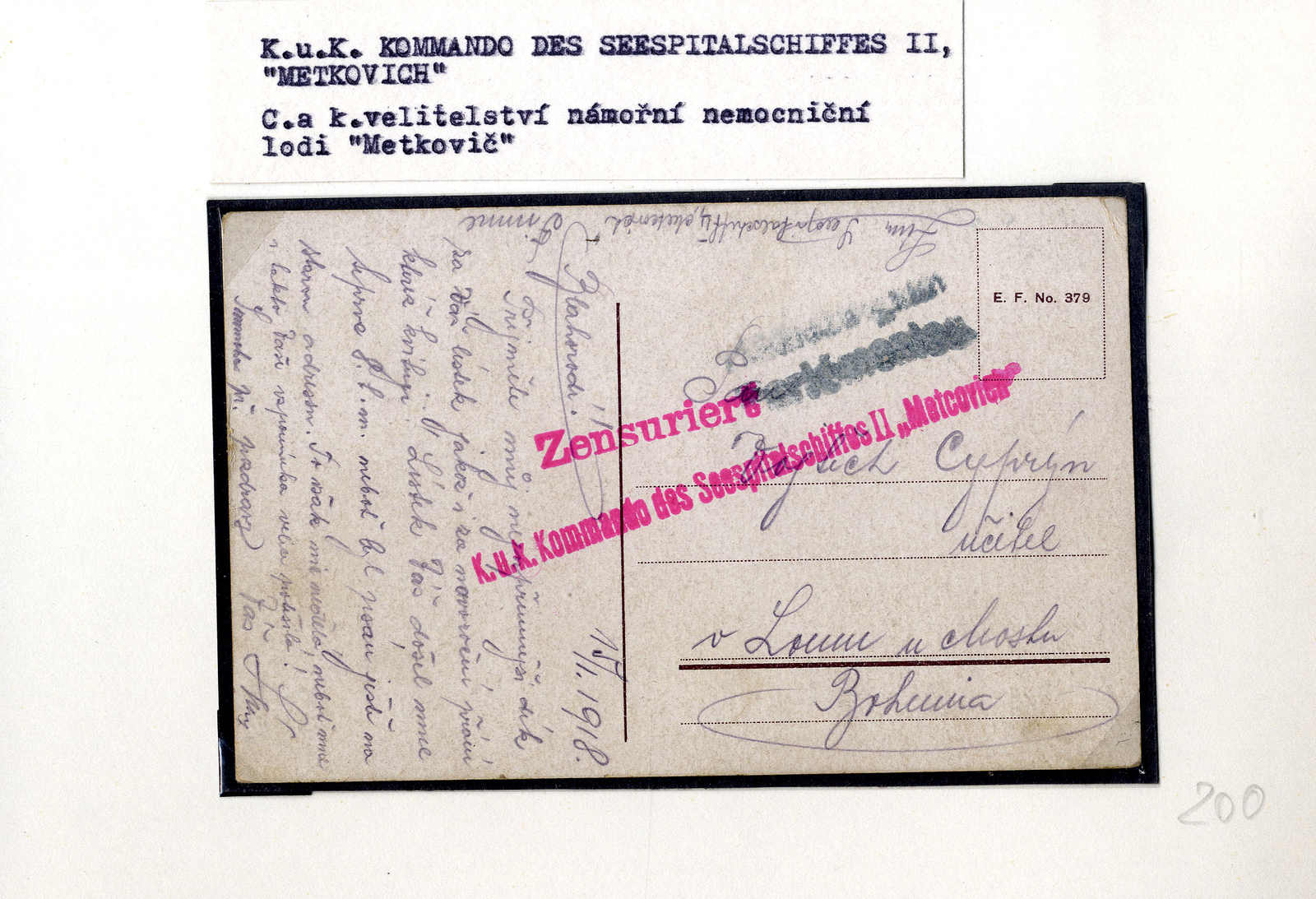 Lot 2793 - europe Austria Navy and Ship Mail - Viennafil Auktionen 63rd LIVE AUCTION Lot 2793 - europe Austria Navy and Ship Mail - Viennafil Auktionen 63rd LIVE AUCTION