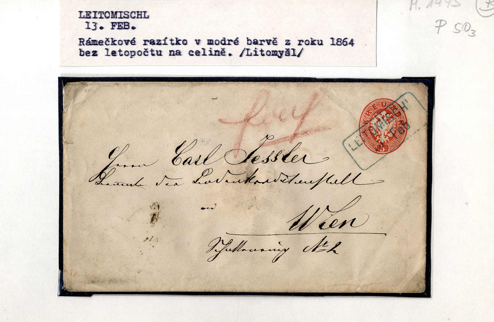 Lot 1843 - europe Austria Cancellations Bohemia - Viennafil Auktionen 63rd LIVE AUCTION Lot 1843 - europe Austria Cancellations Bohemia - Viennafil Auktionen 63rd LIVE AUCTION