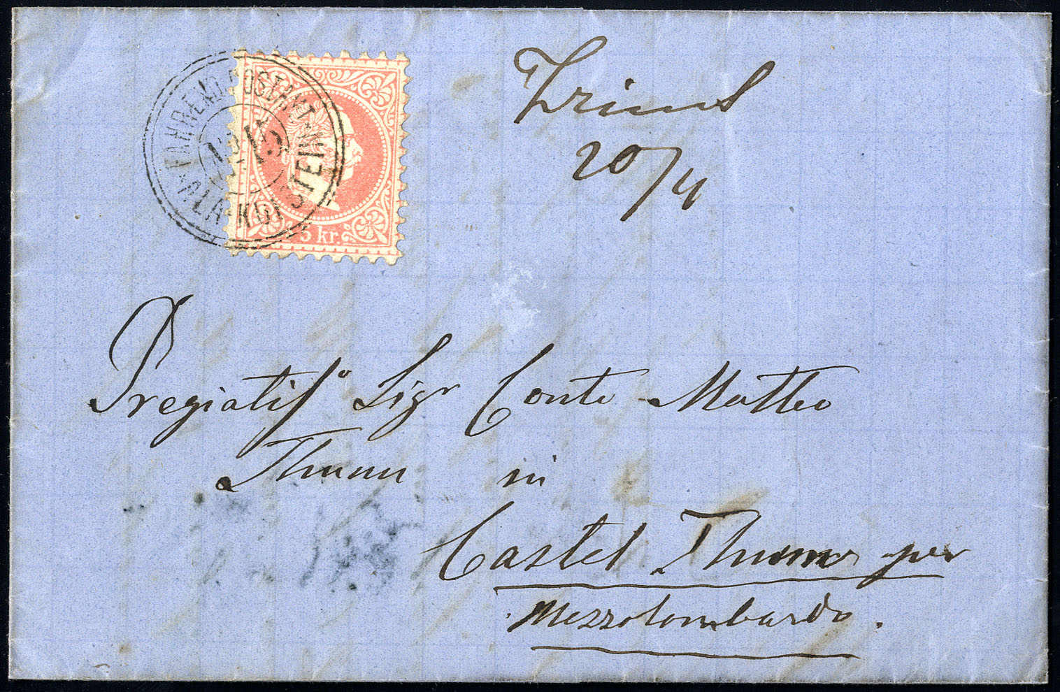 Lot 1804 - europe Austria Cancellations Tyrol -  Viennafil Auktionen 63rd LIVE AUCTION