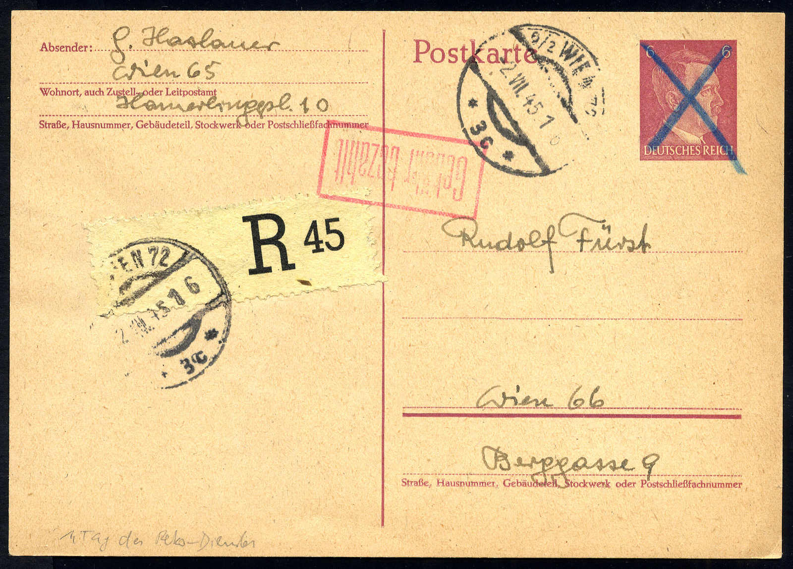 Lot 2158 - europe Austria 1945 Provisionals - Viennafil Auktionen Auction #69 Worldwide Mail Auction: Italy, Austria, Germany, Europe and Overseas Lot 2158 - europe Austria 1945 Provisionals - Viennafil Auktionen Auction #69 Worldwide Mail Auction: Italy, Austria, Germany, Europe and Overseas