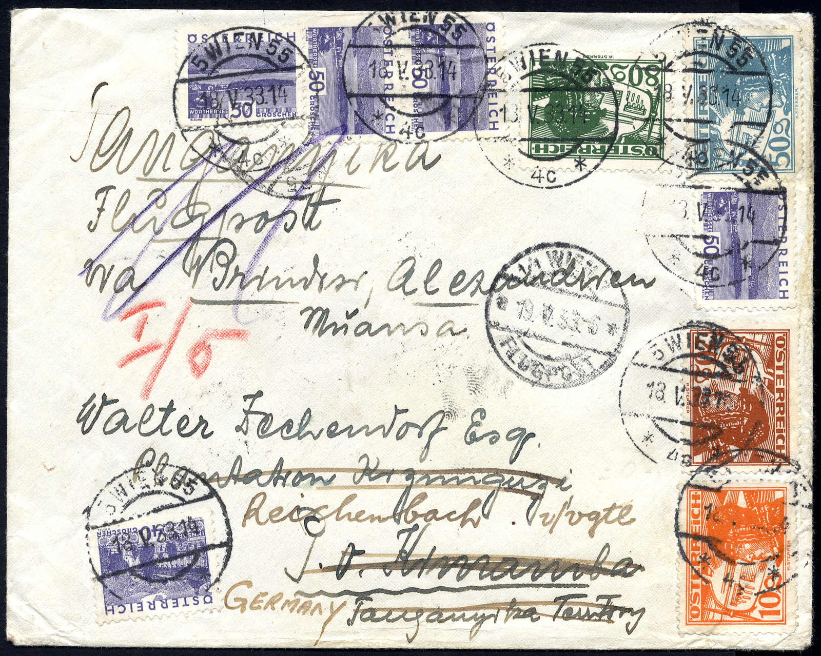 Lot 2492 - europe Austria 1st. Republic - Viennafil Auktionen Auction #69 Worldwide Mail Auction: Italy, Austria, Germany, Europe and Overseas Lot 2492 - europe Austria 1st. Republic - Viennafil Auktionen Auction #69 Worldwide Mail Auction: Italy, Austria, Germany, Europe and Overseas
