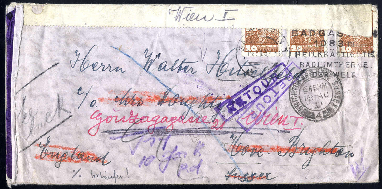 Lot 3822 - Lots and Collections collections and lots austrian areas -  Viennafil Auktionen 63rd LIVE AUCTION